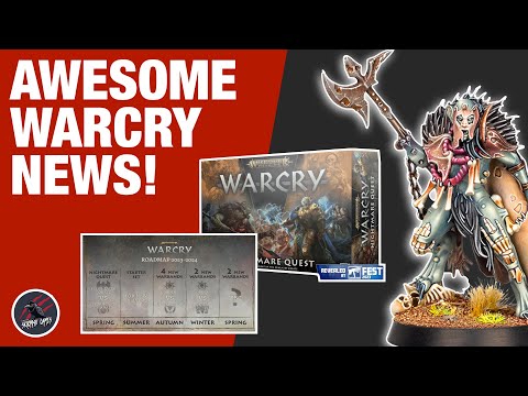 AWESOME WARCRY REVEAL! New Warbands, Starter Set & Road Map