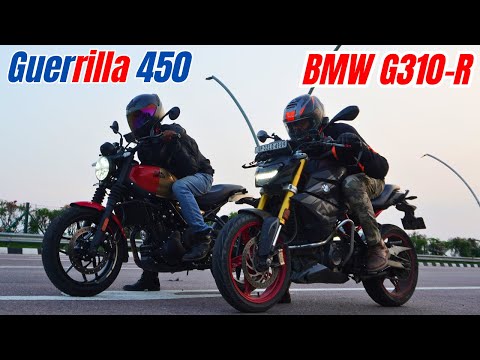 Thumbnail for Guerrilla 450 vs BMW G310R Drag Race by BMW G310R