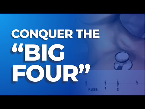 Aortic Regurgitation | 'Big Four' Heart Murmurs | MedStudy Heart Sounds