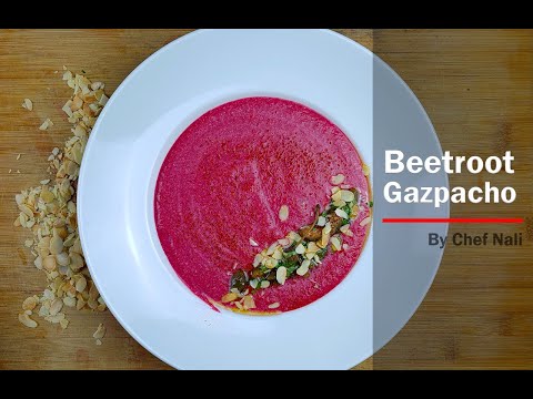 Beetroot Gazpacho | Gaspacho De Betterave