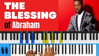 DONALD LAWERENCE: Blessing of Abraham Piano tutorial (gospel piano lessons)