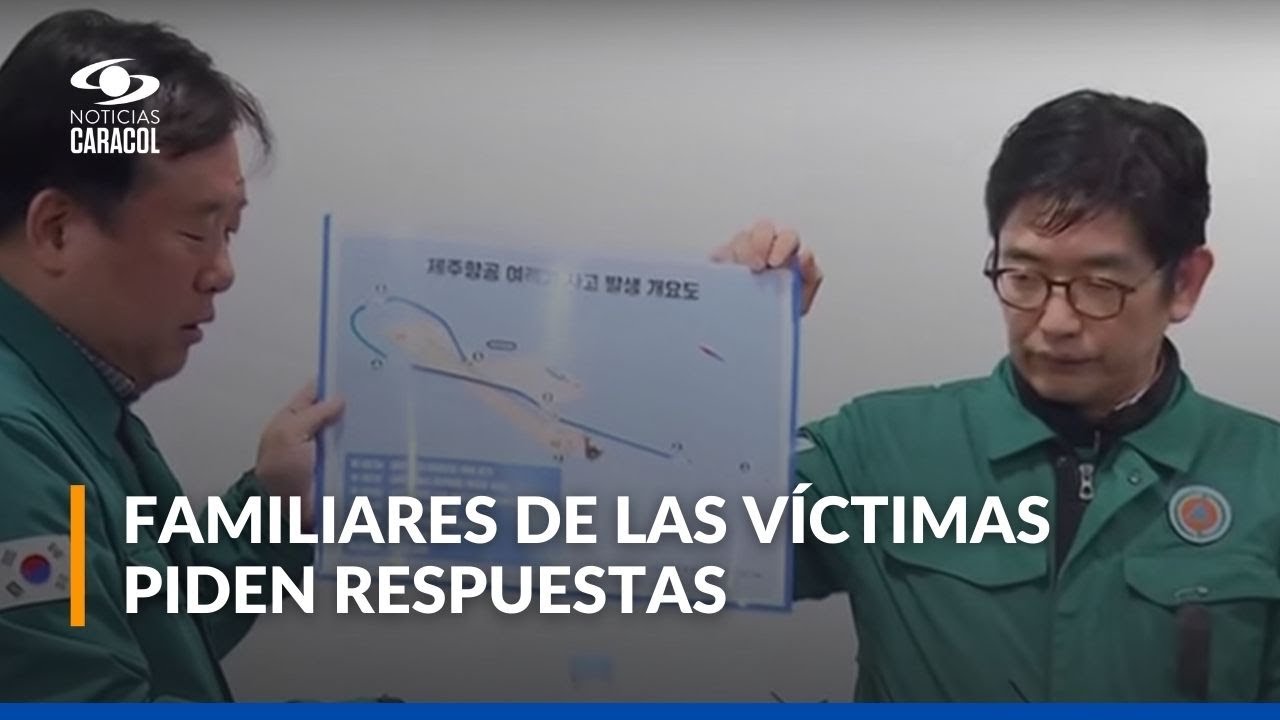 Polémica por estructura ubicada en pista donde chocó avión en Corea del Sur