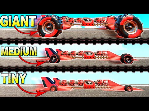 CENTRIFUGE RACE: Small Wheels, Medium Wheels, Giant Wheels! - Trailmakers Multiplayer
