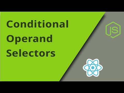 Javascript Conditional Operand Selectors