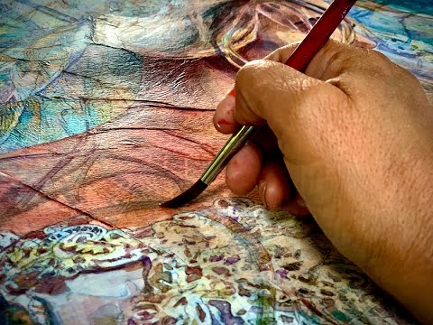 “Veiled” - Painting Process by Trish McKinney