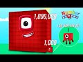 Skip Counting From 0 1000000 Learn To Count Up To One Million Numberblocks Fan Made Video