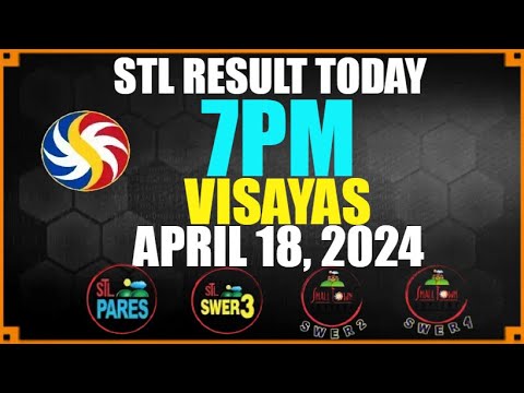 Stl Result Today 7pm VISAYAS April 18, 2024