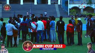 || AMBI T-20 CRICKET TOURNAMENT | LIVE FROM AMC ENGINEERING COLLAGE BANGALORE | FINAL DAY ||