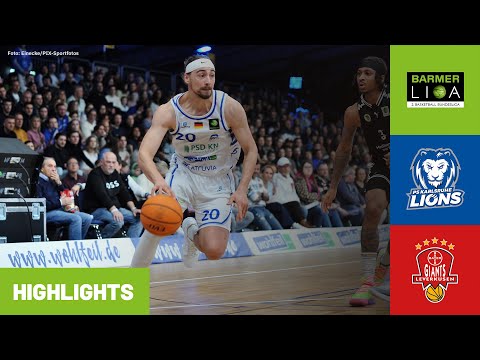 ProA: PS Karlsruhe Lions vs. Bayer Giants Leverkusen | Highlights