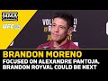 Brandon Moreno Focused On Alexandre Pantoja, Brandon Royval Could Be Next | UFC 290 | MMA Fighting