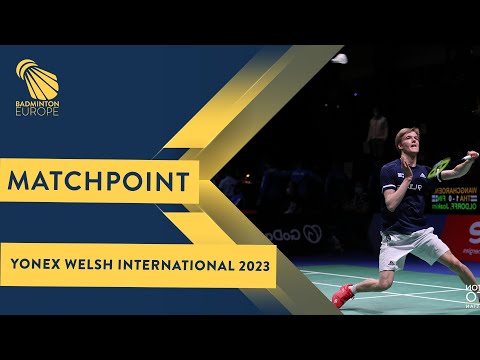 Match point - Milan Dratva vs Joakim Oldorff - MS, SF - Welsh Int. 2023