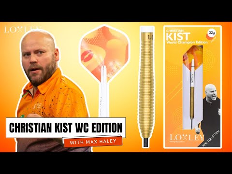 CHRISTIAN KIST WORLD CHAMPION EDITION LOXLEY DARTS REVIEW WITH MAX HALEY