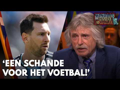 Eerste reactie Johan Derksen na WK-finale: 'Een schande voor het voetbal' | VANDAAG INSIDE ORANJE