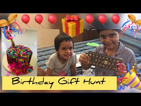 Gift Hunt .. Aashrith’s Birthday !