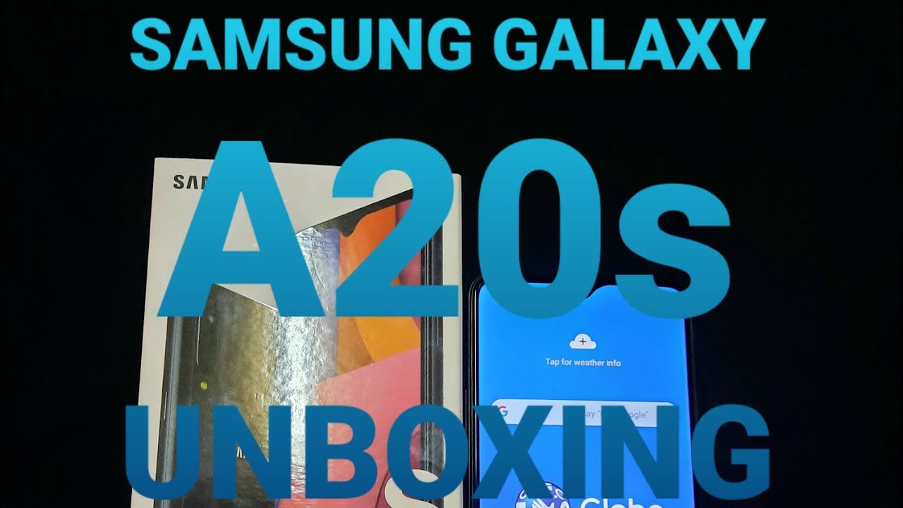 SAMSUNG GALAXY A20s || UNBOXING and SET UP || REVIEW