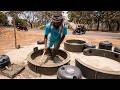 Manual Septic Tank Construction Like Never Before Indian Workers In Action Hardworking Asmr