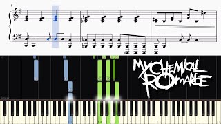 My Chemical Romance: Interlude Live In Mexico - Piano Tutorial + SHEETS
