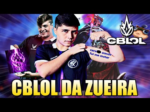 FLUXO TILTANDO e o TP que SUPEROU o LEP - CBLOL DA ZUEIRA