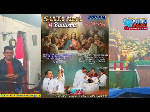 Hora SantaEn Iglesia Renovación Carismática CatolicaCantón Ojo de Agua, San Antonio Palopó, Sololá