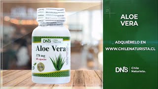 Aloe vera cápsulas