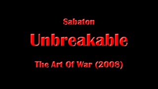Sabaton - Unbreakable (Lyrics English &amp; Deutsch)