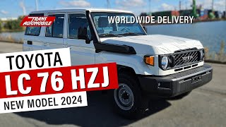 YouTube Toyota Land cruiser 76 Station Wagon HZJ 76 POWER  NEW MODEL