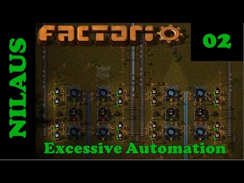 Factorio S8E02 - Crushing and Smelting Iron and Copper