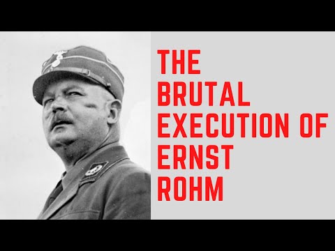 The BRUTAL Execution Of Ernst Rohm - The Leader Of The SA/Stormtroopers