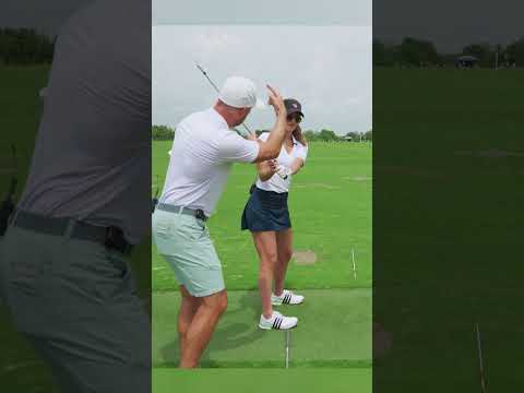 She Couldn’t Believe How Easy This Makes The Backswing #shorts #golfswing #golf #ericcogorno #golfer