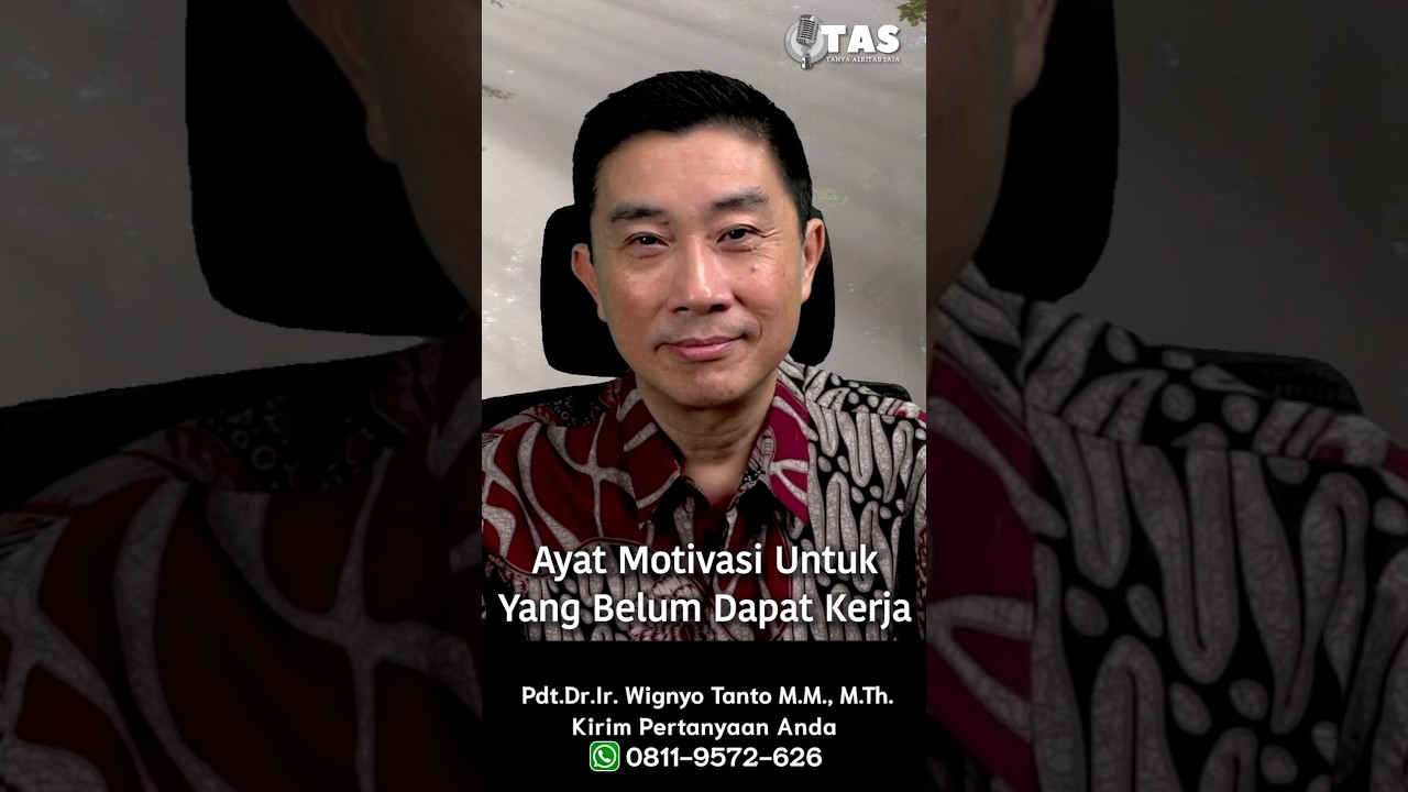 TAS#494 Ayat Motivasi Untuk Dapat Pekerjaan