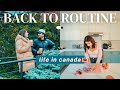 Back To The Routine In CANADA | From Family Time To Us