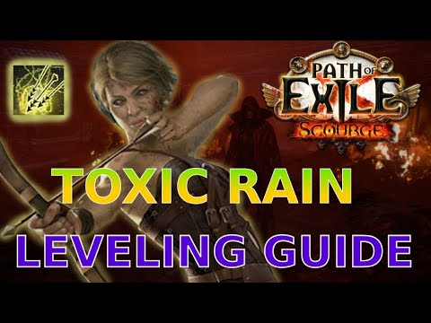 [PoE 3.16] How to level up as Toxic Rain Raider - League Start Guide