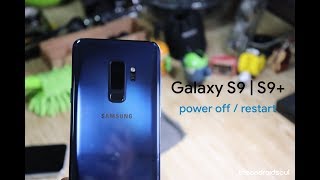 How to Force Power Off / Restart Galaxy S9 and S9+