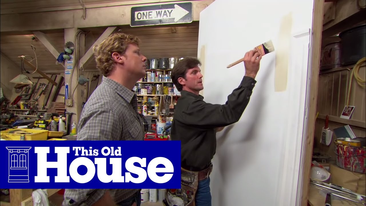 How to Cut in Paint Edges with a Brush | This Old House
