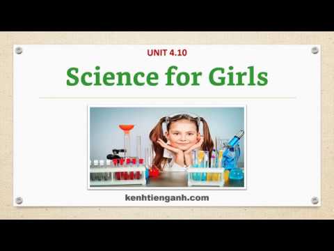 [Unit 4.10] Science for Girls - Listening English Through Dictation