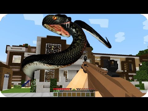 DEV YILAN EVİMİ SARDI! 😱 Minecraft