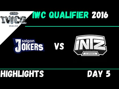 SAJ vs ITZ - highlights IWCQ 2016 Day 5 - Saigon Jockers vs INTZ