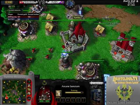 Yumiko (H) VS Lyn (O) - WC3 G1 - Faith #2 Group B RO4