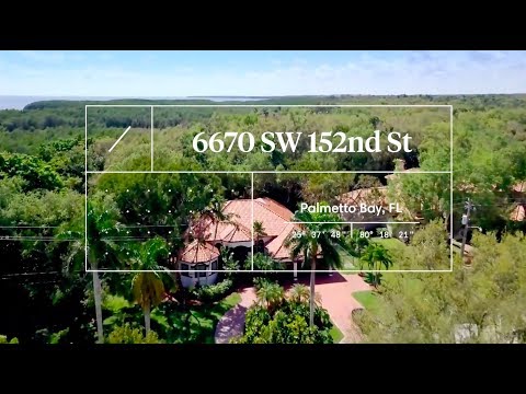 6670 SW 152 Street, Palmetto Bay, FL presented by the ADRIAN FOLEY GROUP | COMPASS