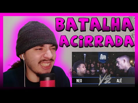 (SEQUÊNCIA DE PUNCH 🔥) NEO X ALE - SEGUNDA FASE - BATALHA DO COLISEU | REACT BAUEB