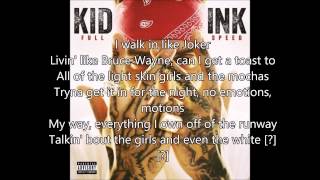 Kid Ink- Cool Back (lyrics)