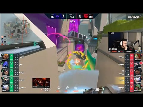 Gambit INSANE fake to clear B site on Split | Gambit vs Acend