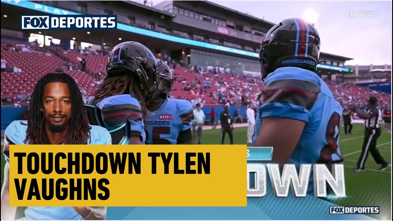 💪 TOUCHDOWN Tyler Vaughns | St. Louis Battlehawks 0-6 Dallas Renegades | UFL 2026
