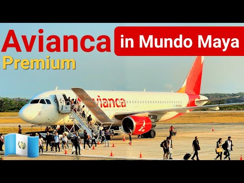 Relatório de viagem Premium Avianca A320 | Cidade da Guatemala(GUA) - Flores(FRS) |4K|