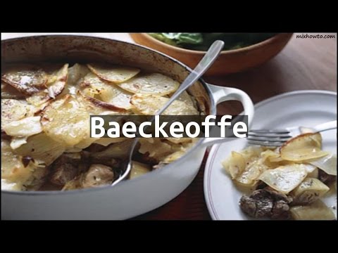Recipe Baeckeoffe