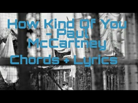 About You - Paul McCartney