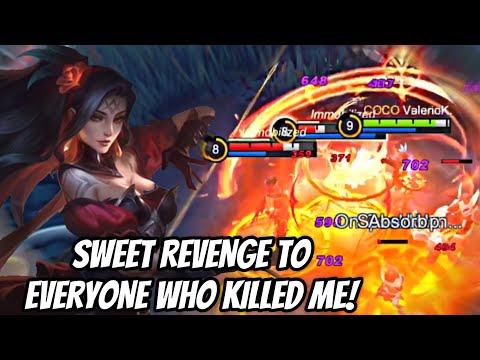 SWEET REVENGE TO EVERYONE WHO KILLED ME!! | ESMERALDA GAMEPLAY | MOBILE LEGENDS
