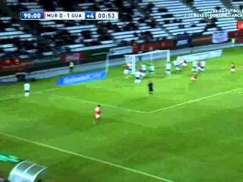 DEBUT DE MIGUEL GUIRAO CON EL REAL MURCIA ANTE EL GUADALAJARA