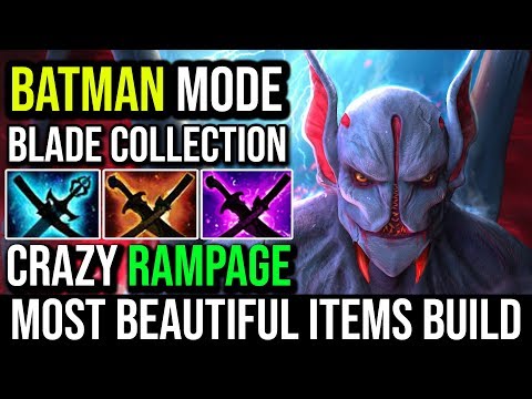 Most Beautiful Items Build Ever - Night Stalker All Blades For Crazy RAMPAGE 25KIlls Batman Dota 2