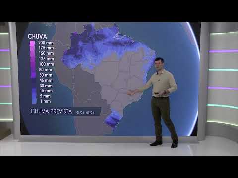 Previsão do tempo | Brasil 15 dias | Chuva volumosa no Rio Grande do Sul